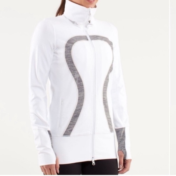 Lululemon In Stride Wee Are From Space Jacket White - Picture 1 of 9